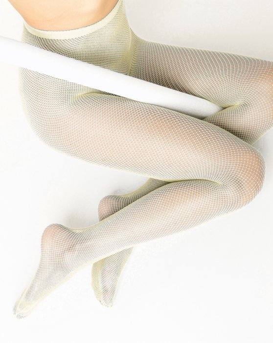 Nylon Spandex Fishnets - Light Tan